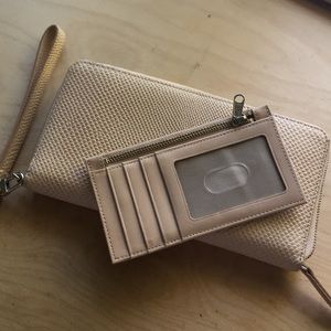Halogen Wallet + Wristlet